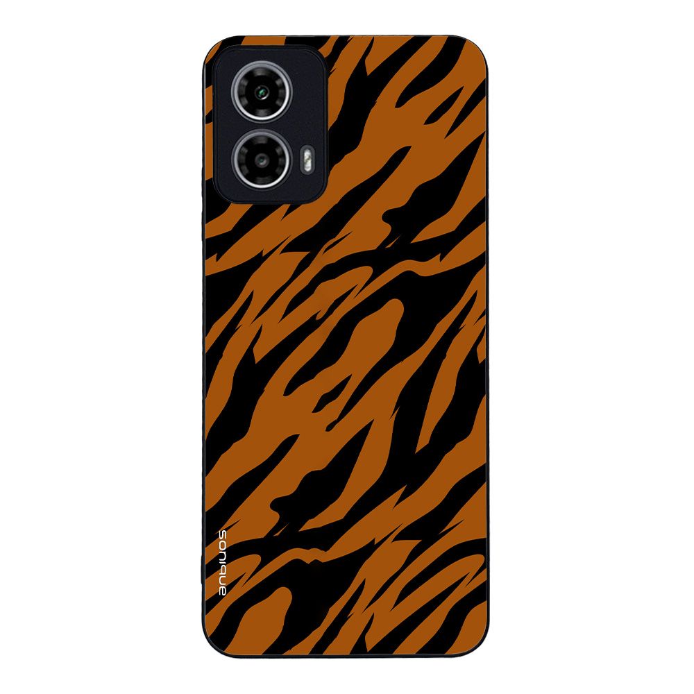 Θήκη Sonique Animal Print Series για Motorola Moto G34 5G Tiger 01