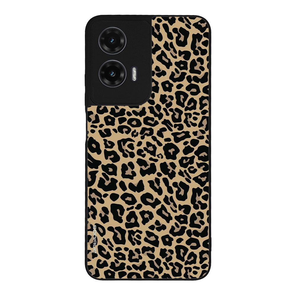 Θήκη Sonique Animal Print Series για Motorola Moto G35 5G Leopard 01