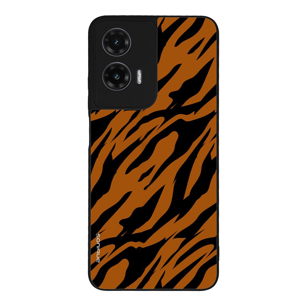 Θήκη Sonique Animal Print Series για Motorola Moto G35 5G Tiger 01
