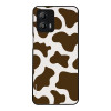 Θήκη Sonique Animal Print Series για Motorola Moto G53 5G Cow 02