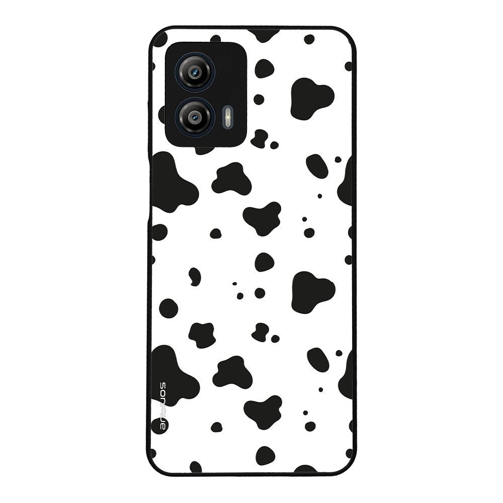 Θήκη Sonique Animal Print Series για Motorola Moto G53 5G Dalmatian