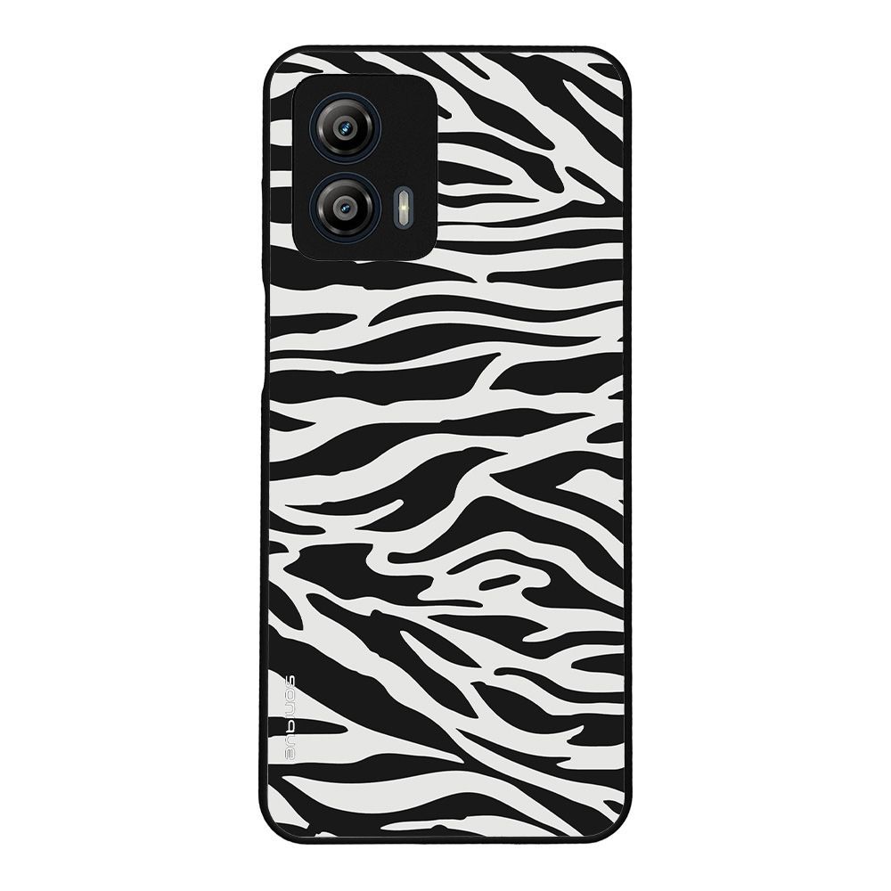 Θήκη Sonique Animal Print Series για Motorola Moto G53 5G Zebra