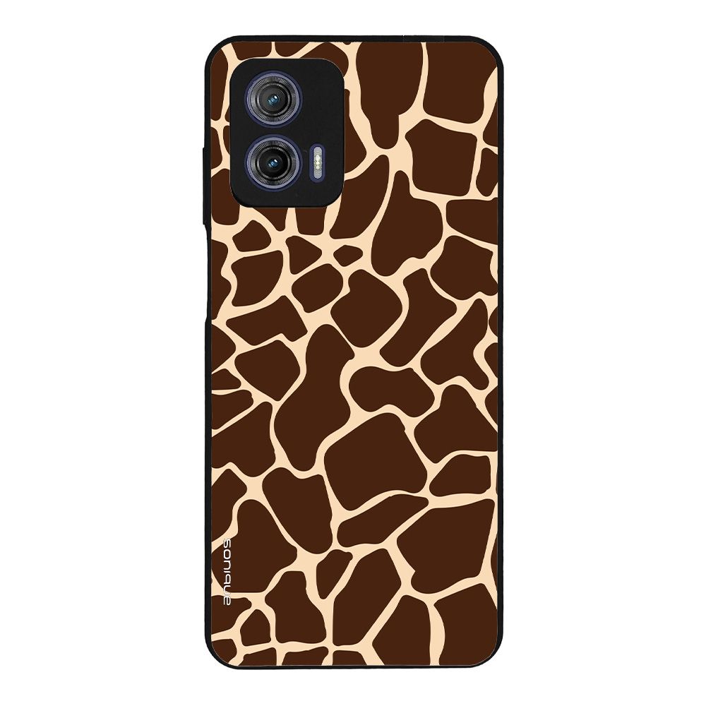 Θήκη Sonique Animal Print Series για Motorola Moto G73 5G Giraffe 01