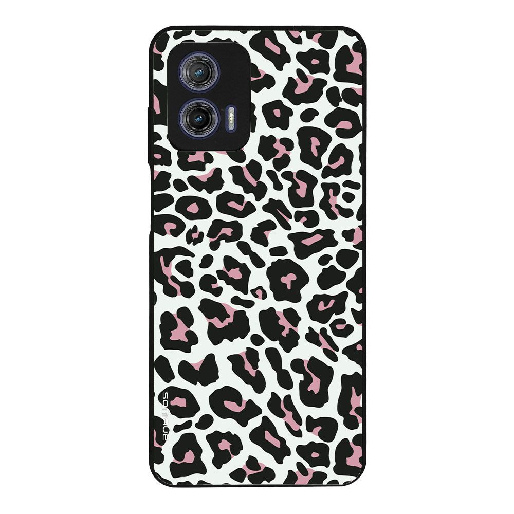 Θήκη Sonique Animal Print Series για Motorola Moto G73 5G Leopard 02
