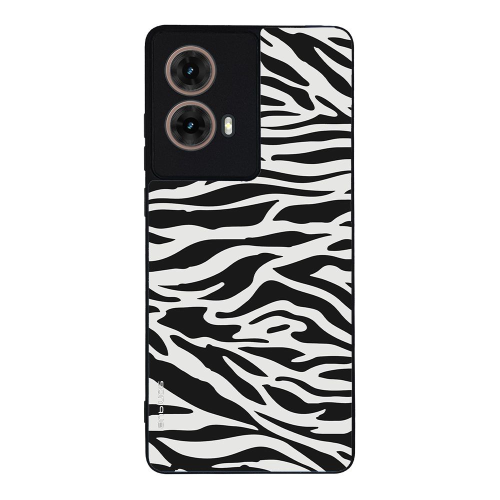 Θήκη Sonique Animal Print Series για Motorola Moto G85 5G Zebra