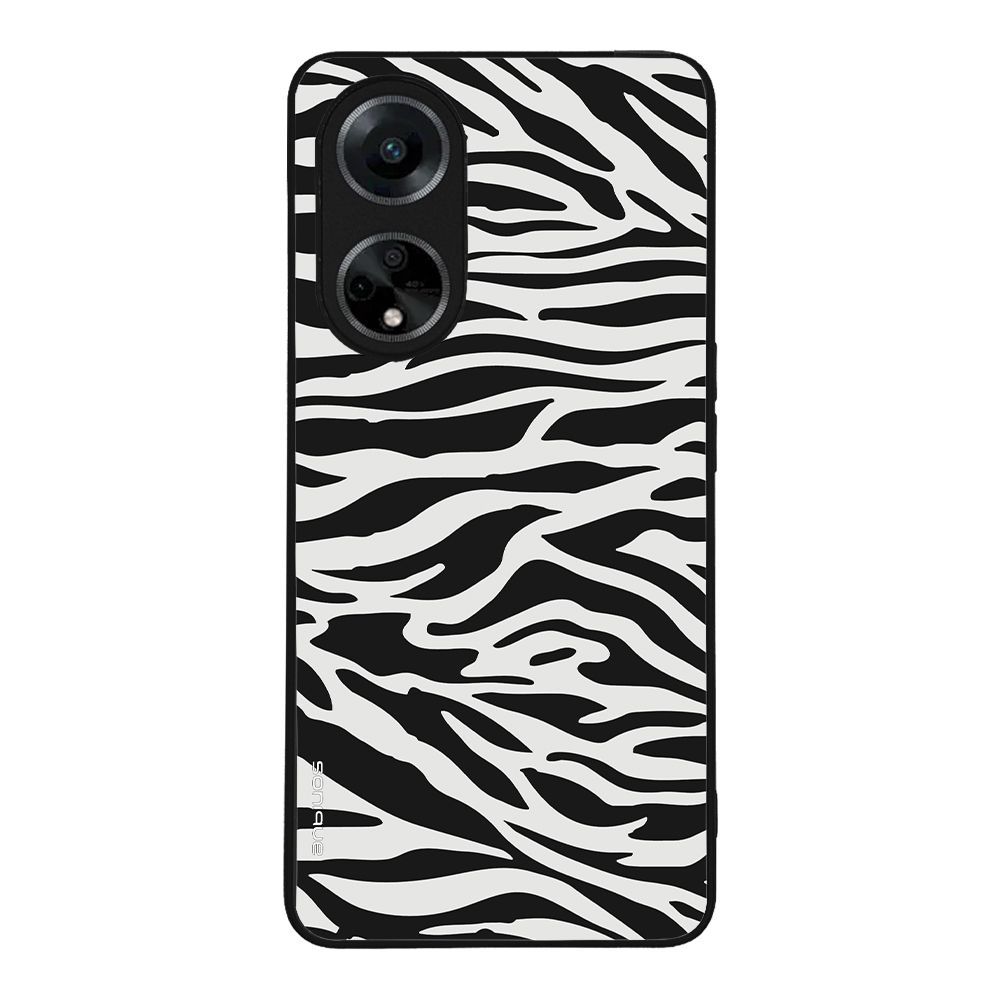 Θήκη Sonique Animal Print Series για Oppo A98 5G Zebra