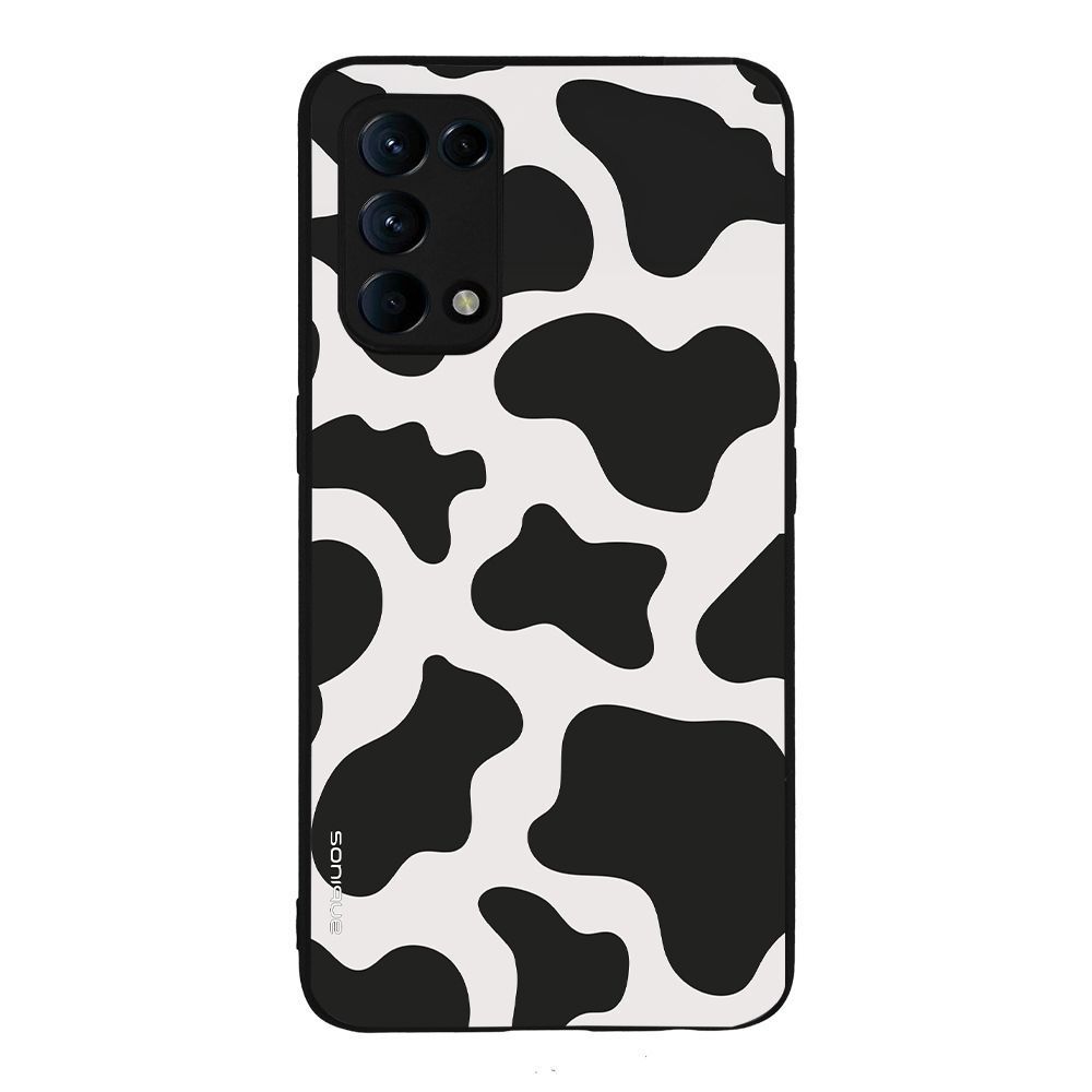 Θήκη Sonique Animal Print Series για Oppo Find X3 Lite 5G Cow 01