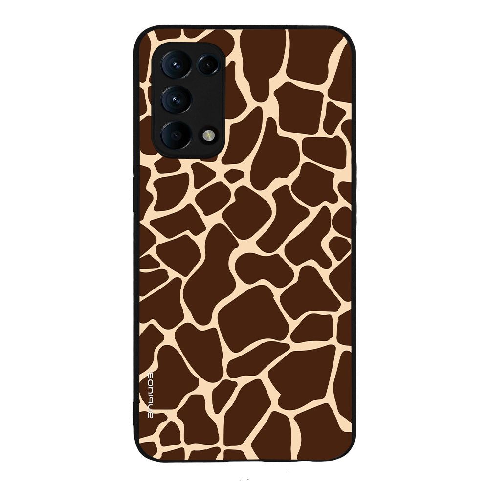 Θήκη Sonique Animal Print Series για Oppo Find X3 Lite 5G Giraffe 01