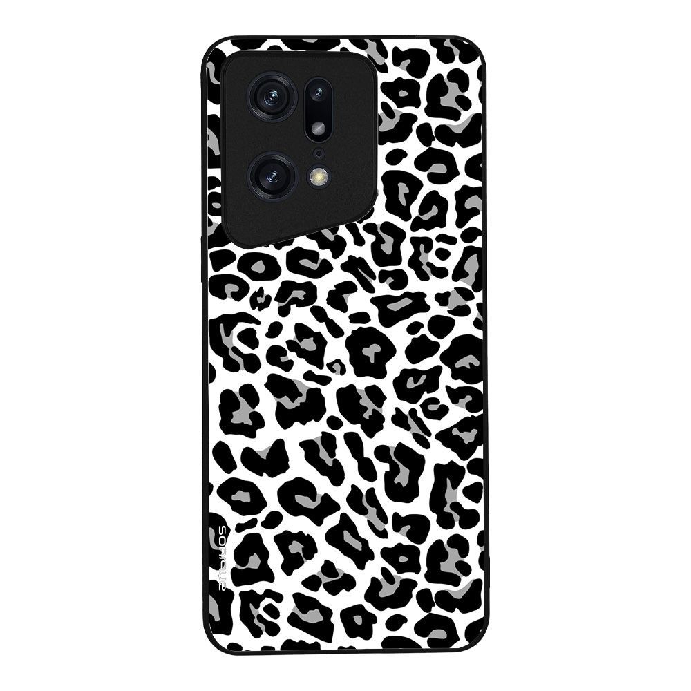 Θήκη Sonique Animal Print Series για Oppo Find X5 Pro 5G Leopard 03