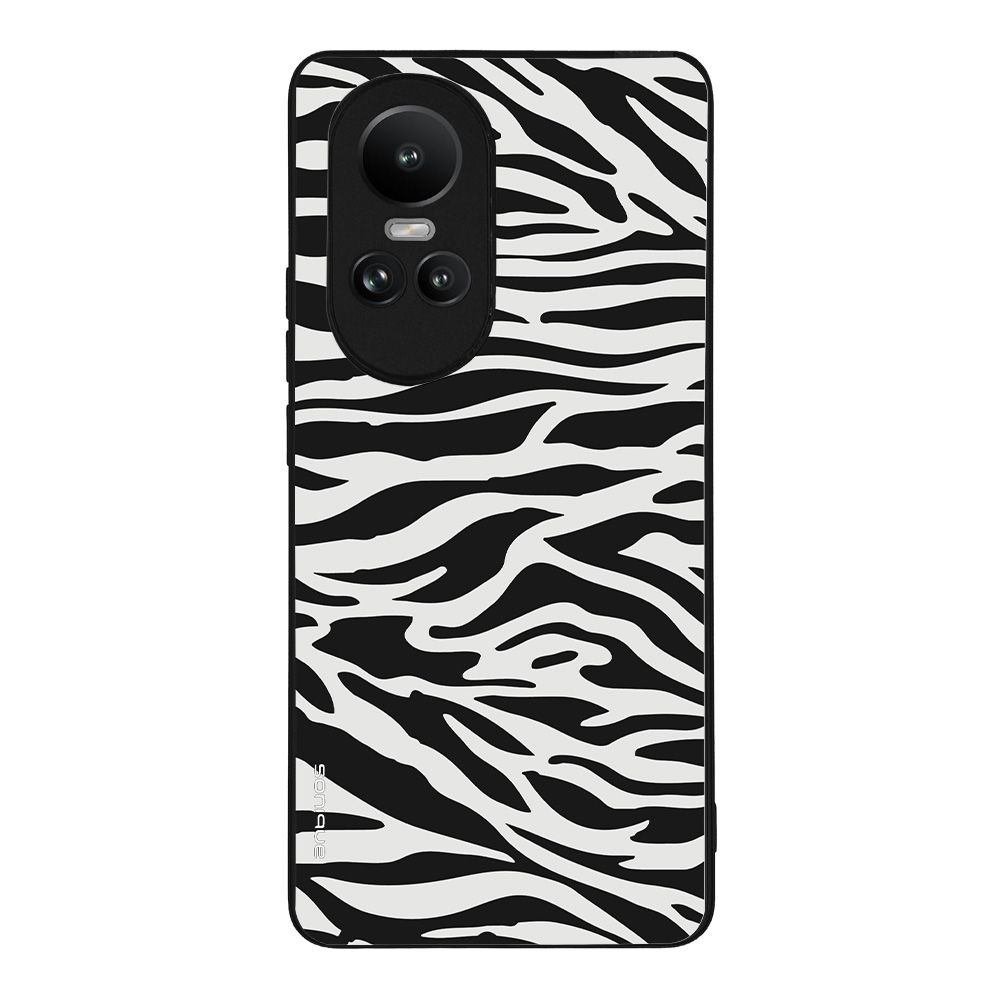 Θήκη Sonique Animal Print Series για Oppo Reno10 5G Zebra