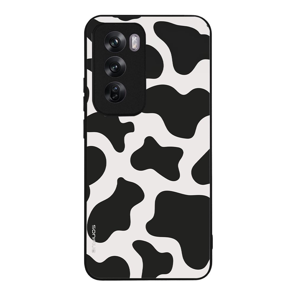 Θήκη Sonique Animal Print Series για Oppo Reno12 Pro 5G Cow 01