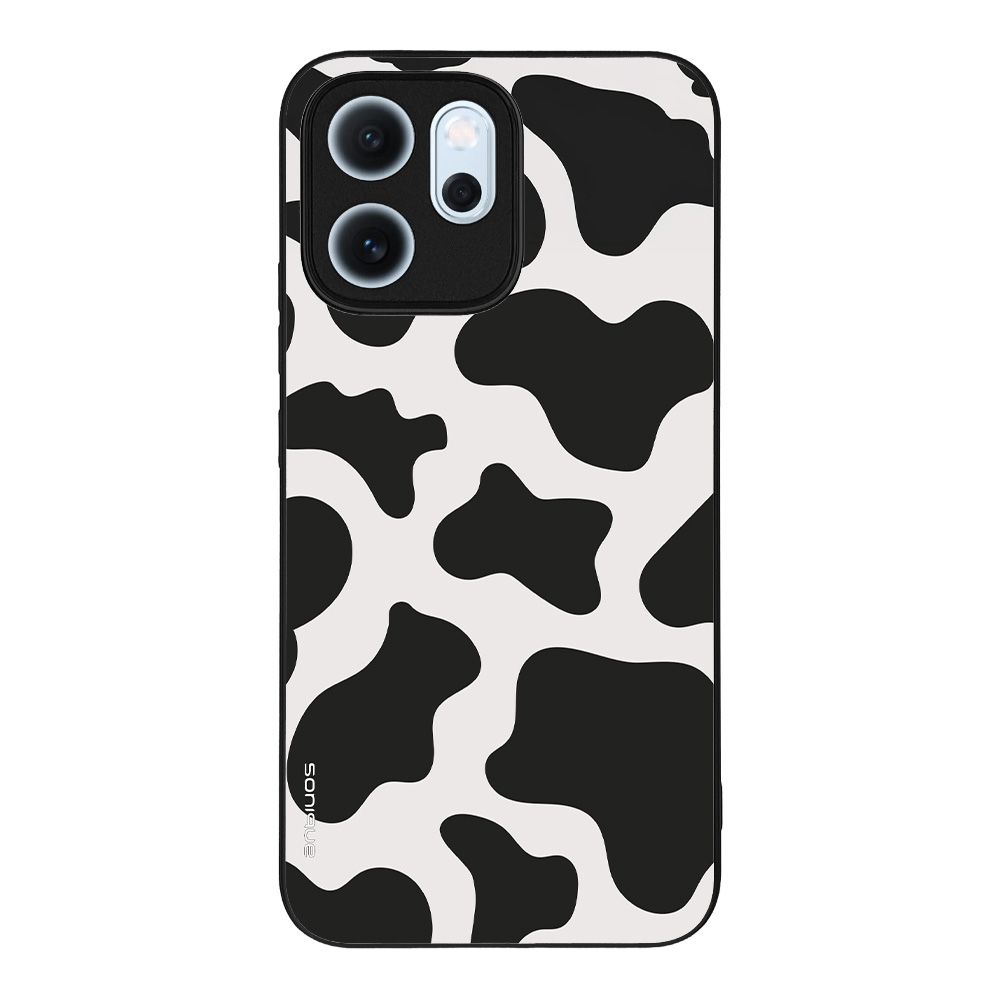 Θήκη Sonique Animal Print Series για Oppo Reno14 F 5G / Oppo Reno14 FS 5G Cow 01