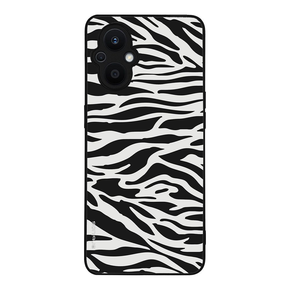 Θήκη Sonique Animal Print Series για Oppo Reno7 Lite 5G / Oppo Reno8 Lite 5G Zebra