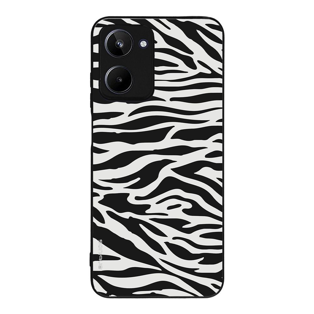 Θήκη Sonique Animal Print Series για Realme 10 4G Zebra