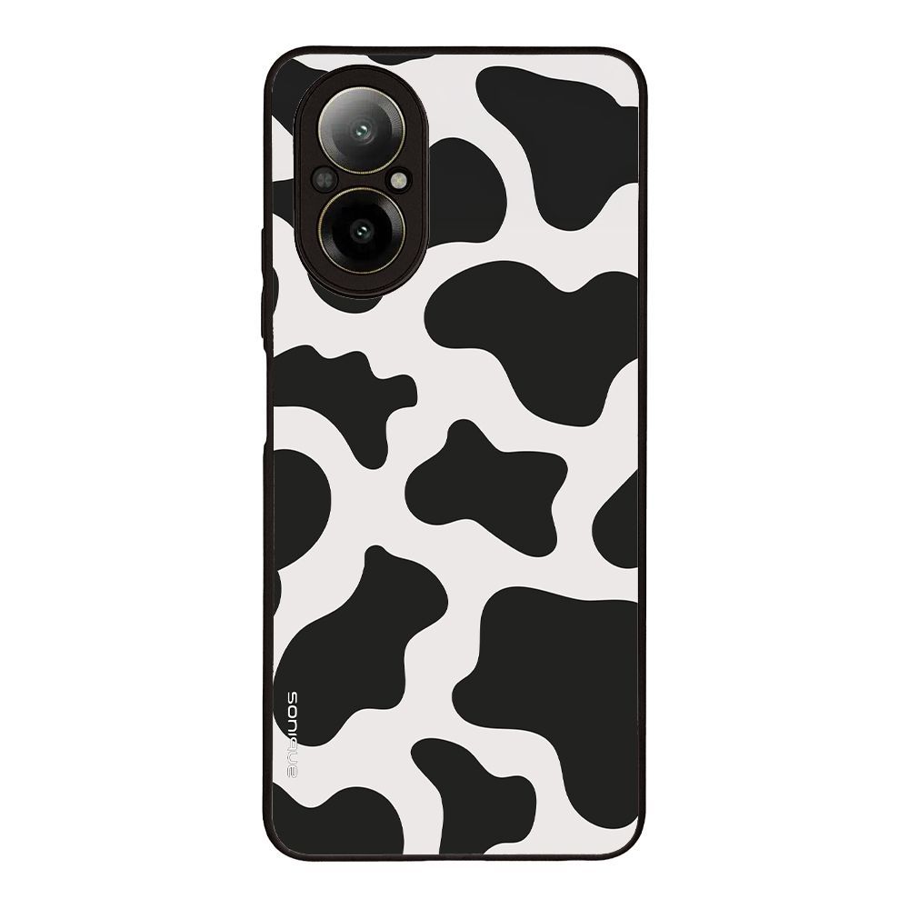 Θήκη Sonique Animal Print Series για Realme C67 4G Cow 01