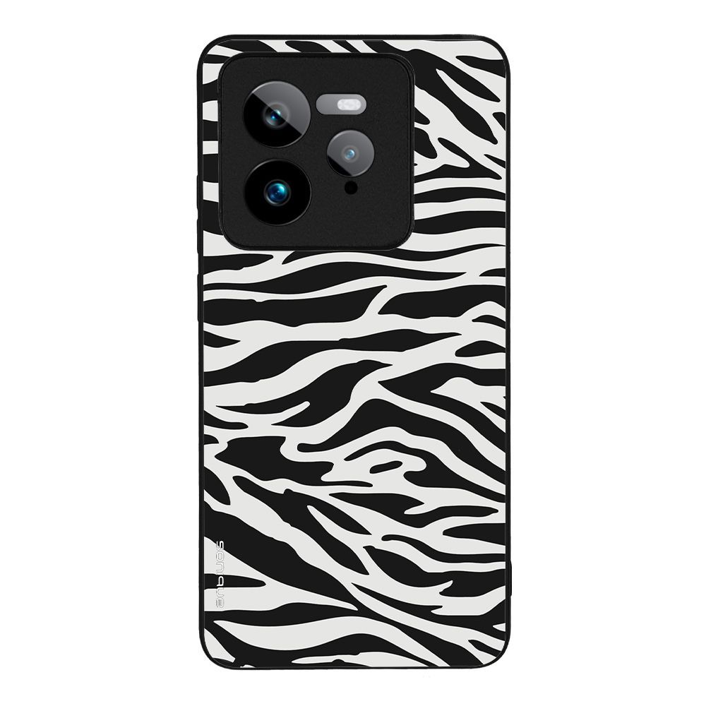 Θήκη Sonique Animal Print Series για Realme GT 7 Pro 5G Zebra