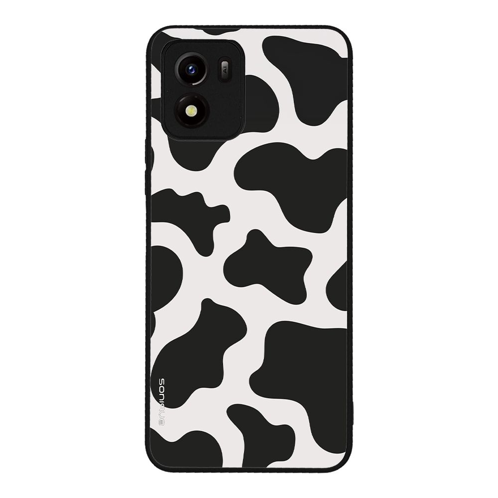 Θήκη Sonique Animal Print Series για VIVO Y01 4G Cow 01