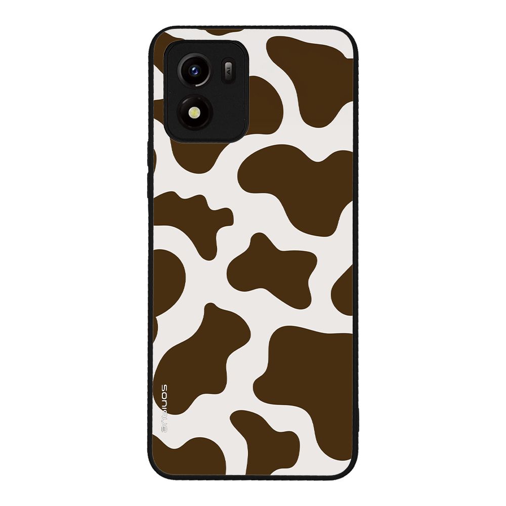 Θήκη Sonique Animal Print Series για VIVO Y01 4G Cow 02