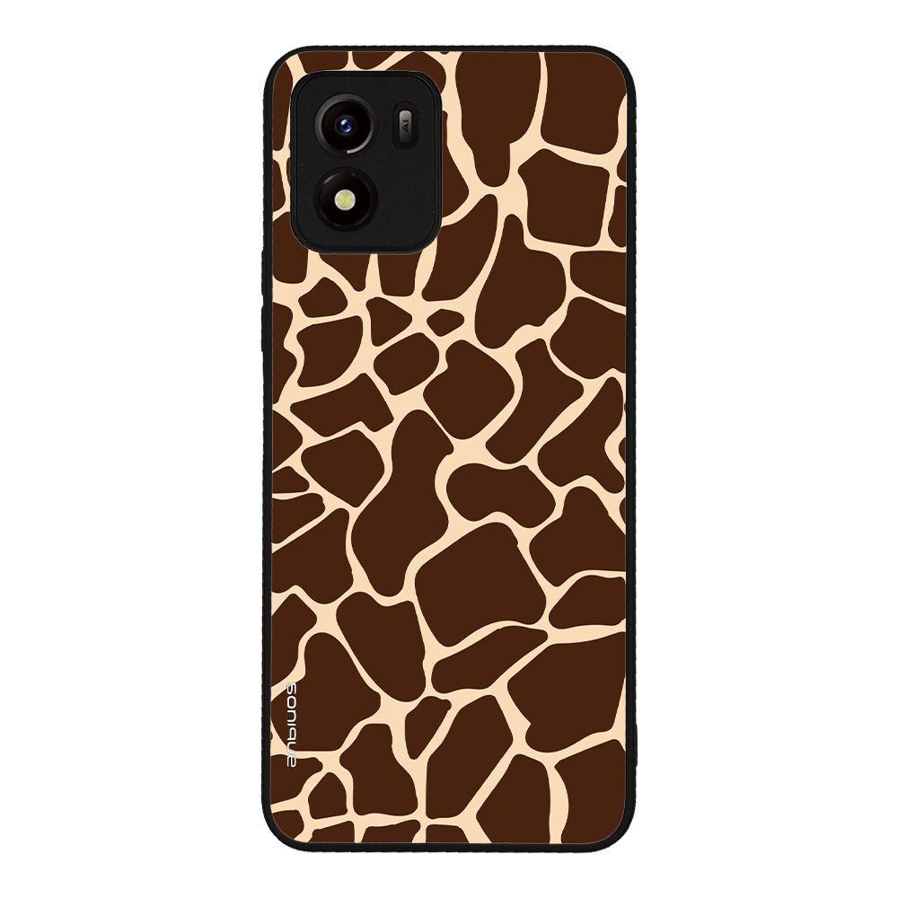 Θήκη Sonique Animal Print Series για VIVO Y01 4G Giraffe 01