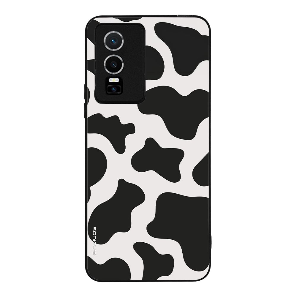 Θήκη Sonique Animal Print Series για VIVO Y74s / VIVO Y76 5G Cow 01
