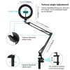 Ring Light LED Puluz 7.9" 20cm με Επιτραπέζια Βάση και Βάση Κινητού
