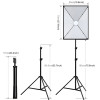 Puluz Σετ Φωτισμού Studio Softbox 50x70cm, Τρίποδο και Λάμπα LED 30W