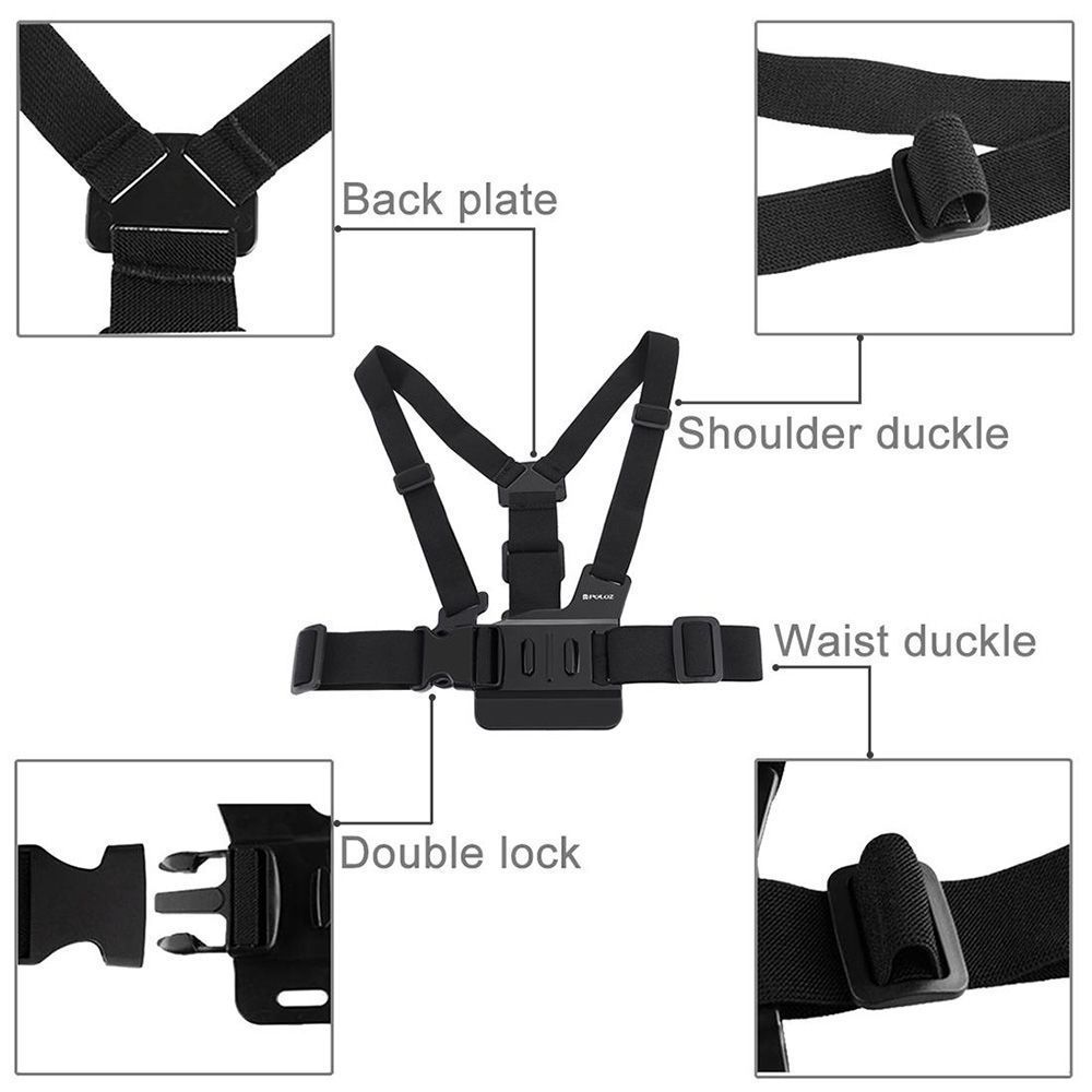 Puluz Ιμάντας Στήριξης Στήθους για GoPro / Action Cameras