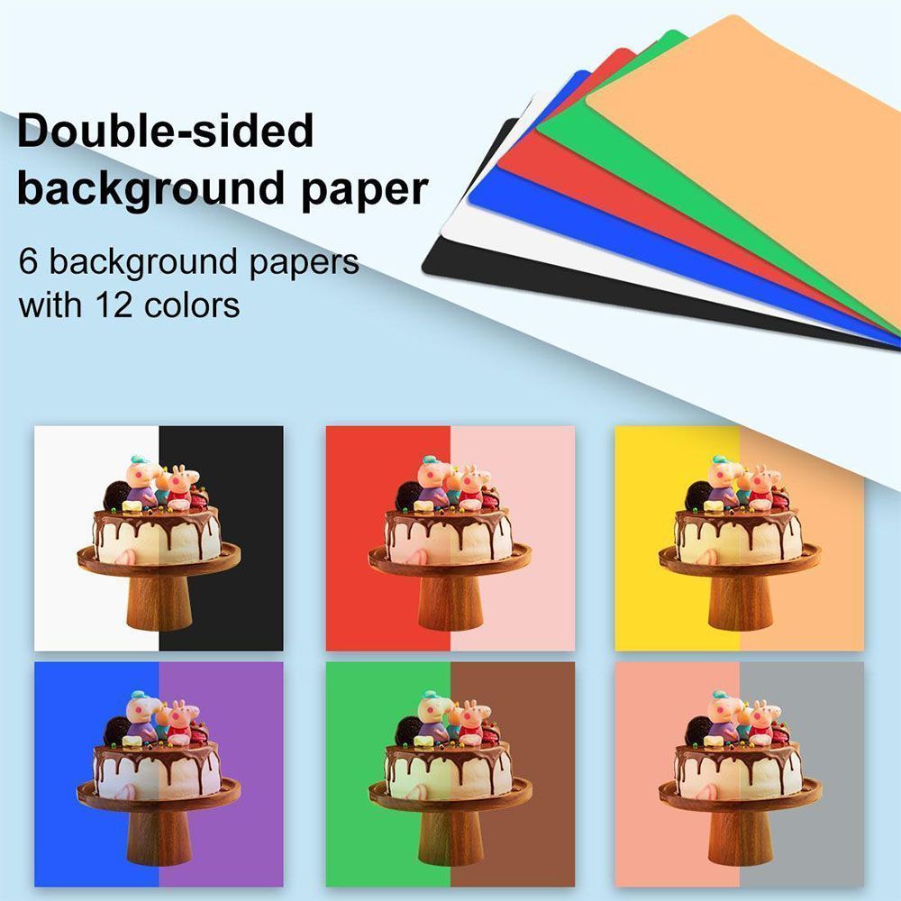 Puluz Φωτογραφικό Στούντιο Προϊόντων με 6 Double Backgrounds και LED Φωτισμό 40x40x40cm