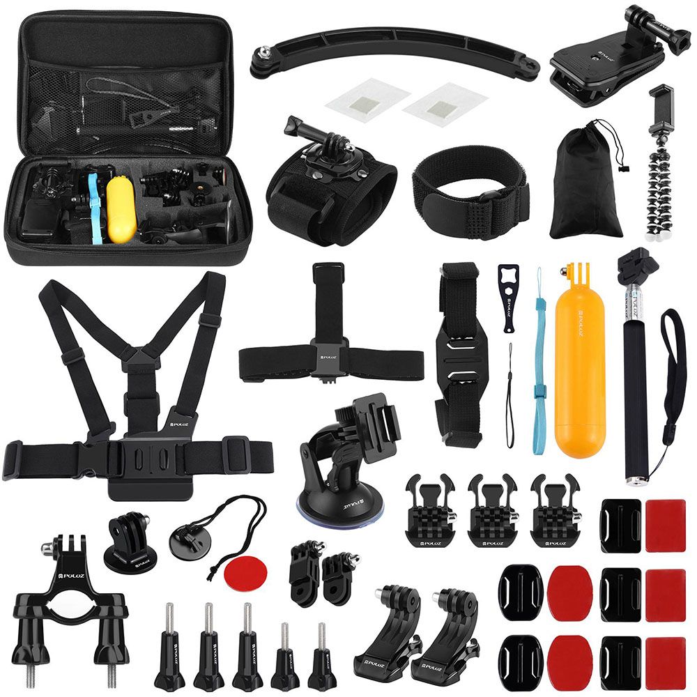 Puluz Σετ Αξεσουάρ 50-σε-1 για GoPro / Action Cameras