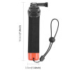 Puluz Hand Grip για GoPro / Action Cameras Πορτοκαλί