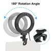 Ring Light Puluz LED 6.2" 16cm με Κλιπ για Γραφείο και Οθόνη
