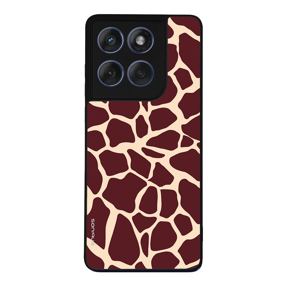 Θήκη Sonique Animal Print Series για Motorola Edge 60 Fusion 5G Giraffe 03