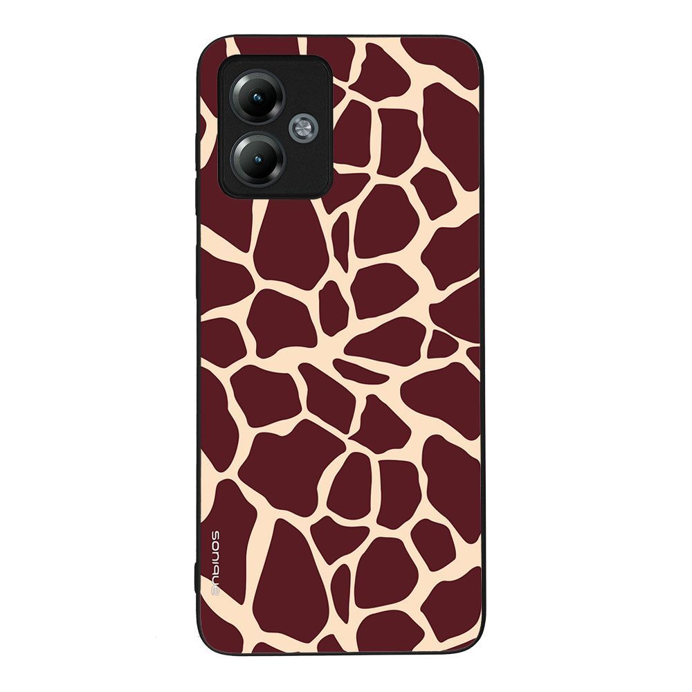 Θήκη Sonique Animal Print Series για Motorola Moto G14 4G Giraffe 03