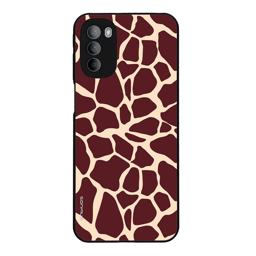 Θήκη Sonique Animal Print Series για Motorola Moto G31 4G / Moto G41 4G Giraffe 03