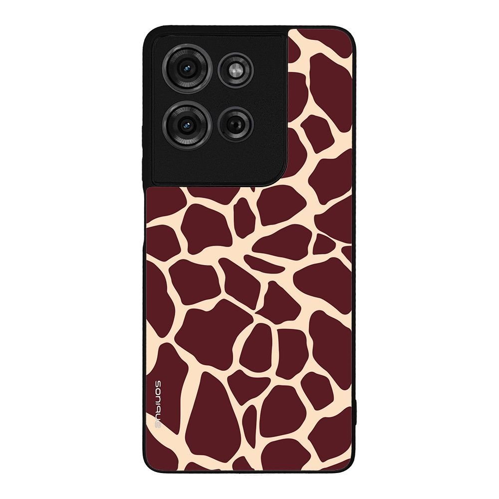 Θήκη Sonique Animal Print Series για Motorola Moto G75 5G Giraffe 03