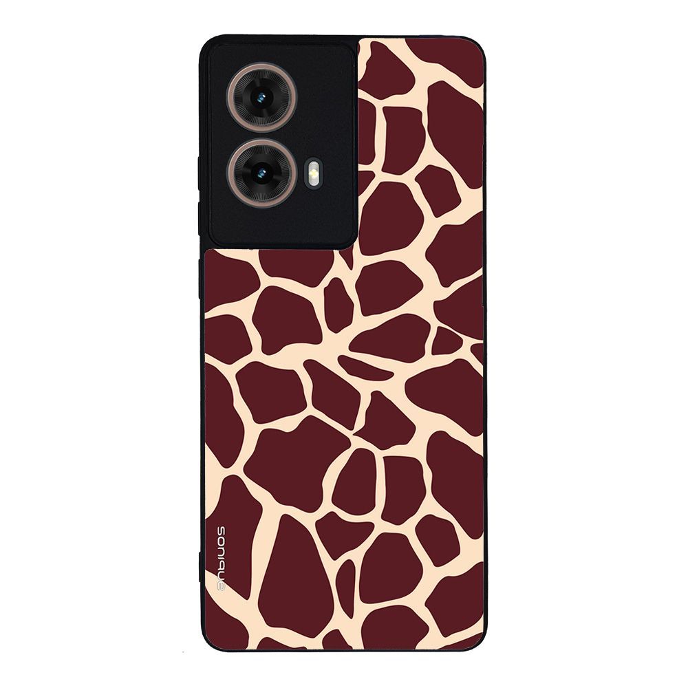 Θήκη Sonique Animal Print Series για Motorola Moto G85 5G Giraffe 03