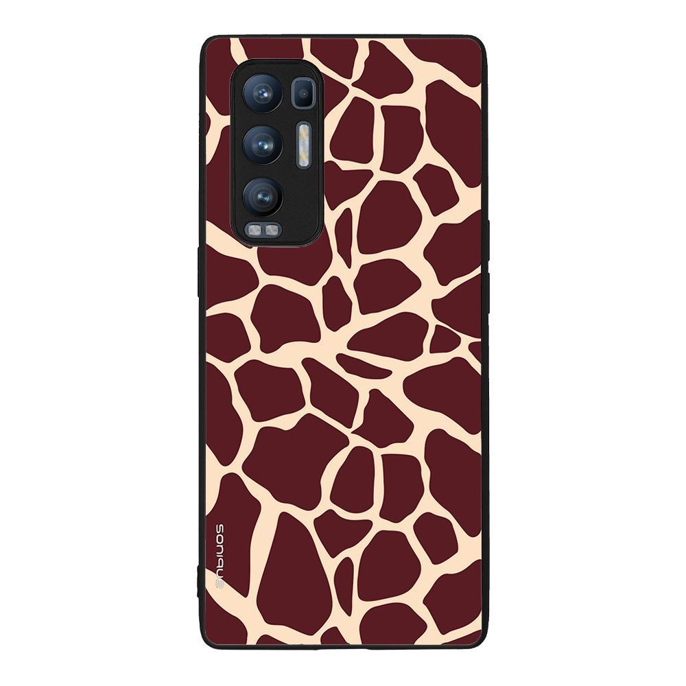 Θήκη Sonique Animal Print Series για Oppo Find X3 Neo 5G Giraffe 03