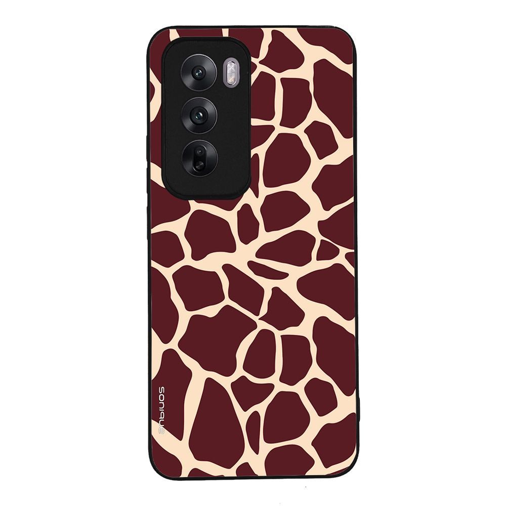 Θήκη Sonique Animal Print Series για Oppo Reno12 5G Giraffe 03