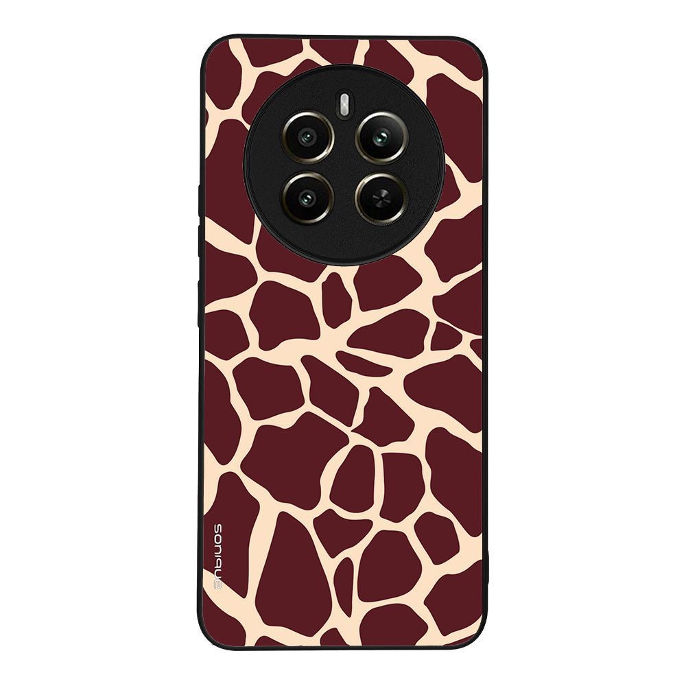 Θήκη Sonique Animal Print Series για Realme 12 Plus 5G Giraffe 03