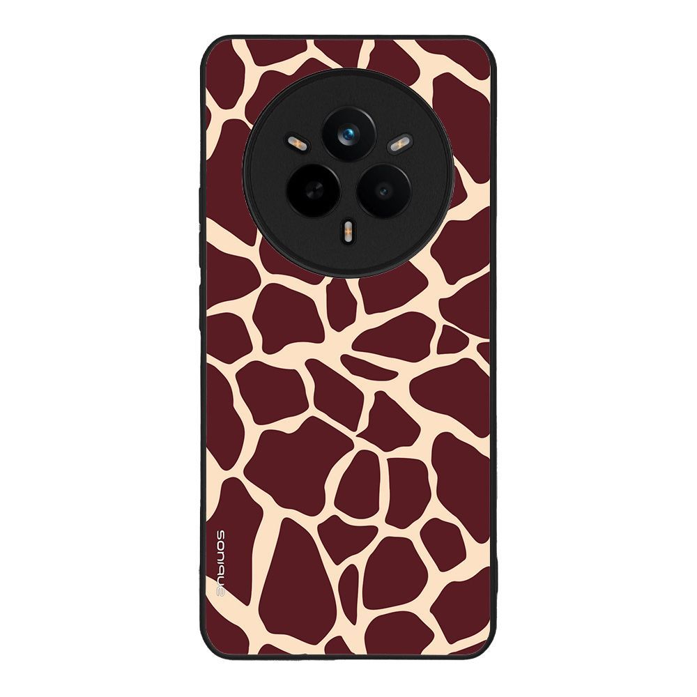 Θήκη Sonique Animal Print Series για Realme 14 Pro 5G Giraffe 03