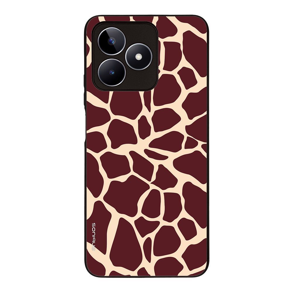 Θήκη Sonique Animal Print Series για Realme C51 / Realme C53 / Realme Note 50 4G Giraffe 03