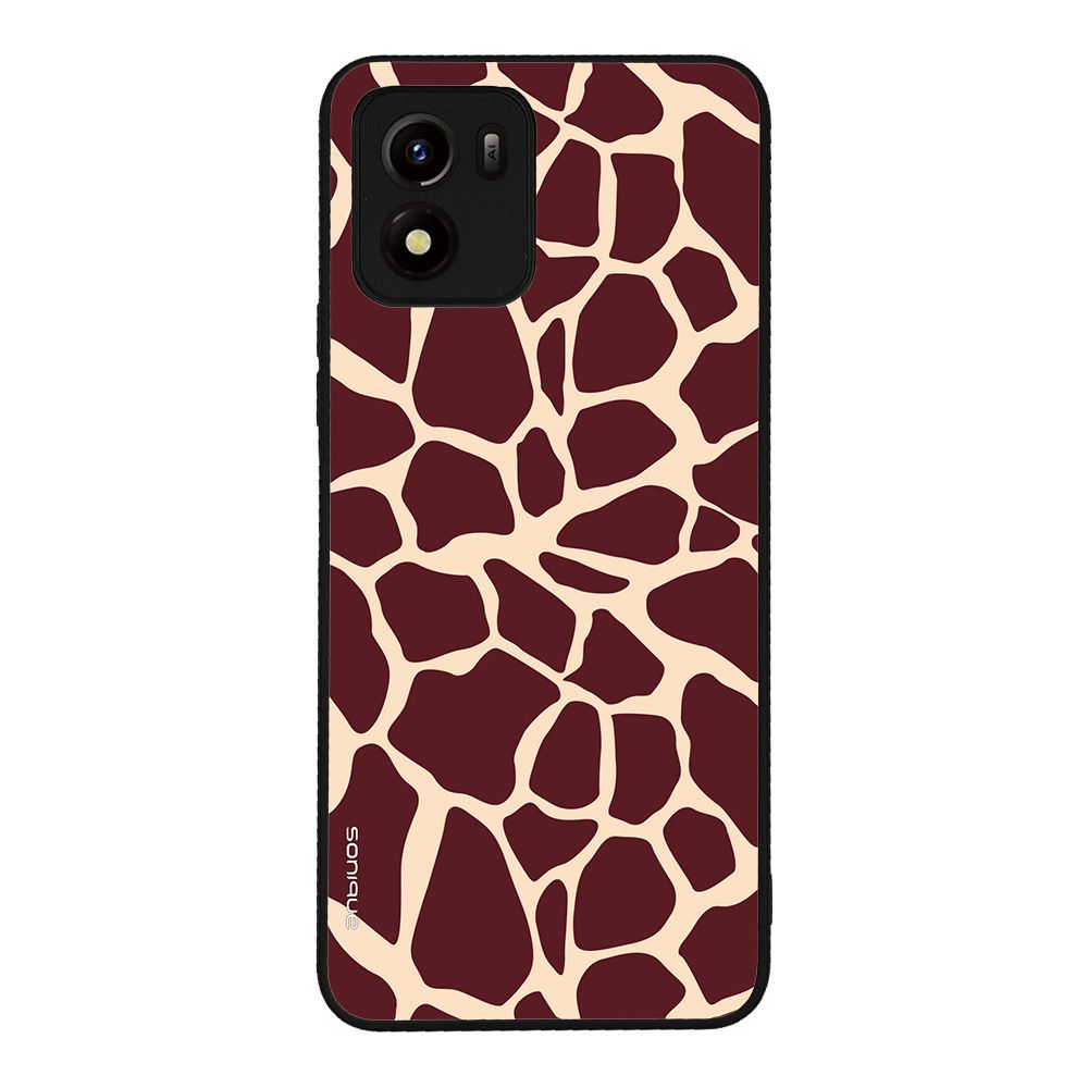 Θήκη Sonique Animal Print Series για VIVO Y01 4G Giraffe 03