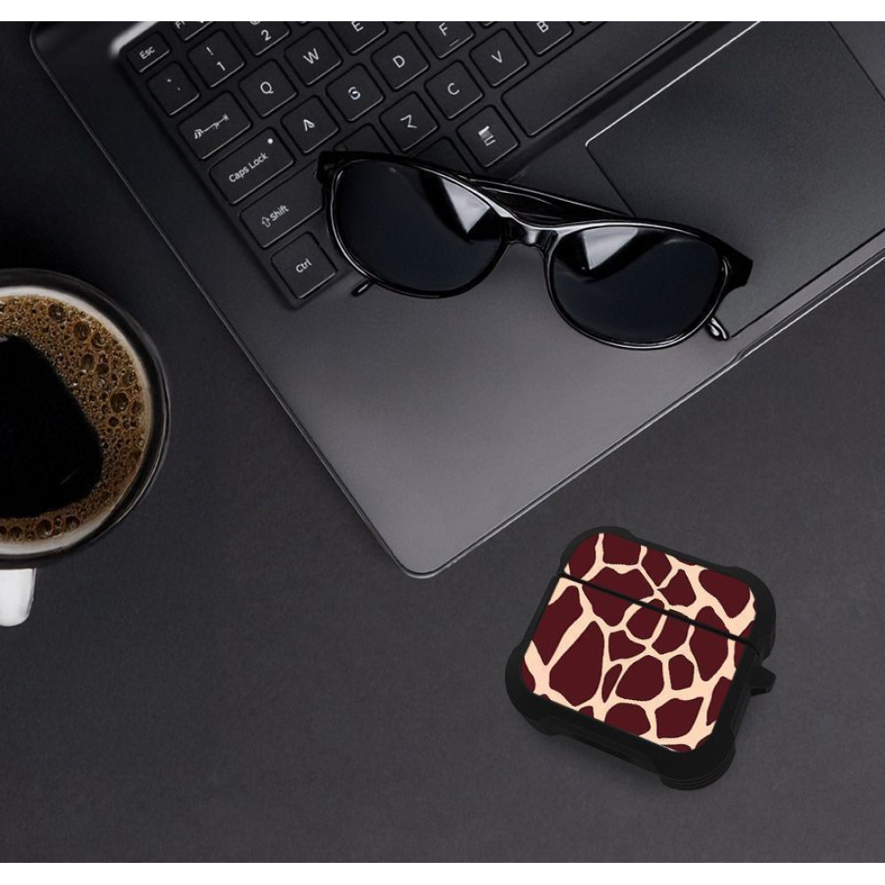 Θήκη Σιλικόνης Sonique Animal Print Series για AirPods 3 Giraffe 03