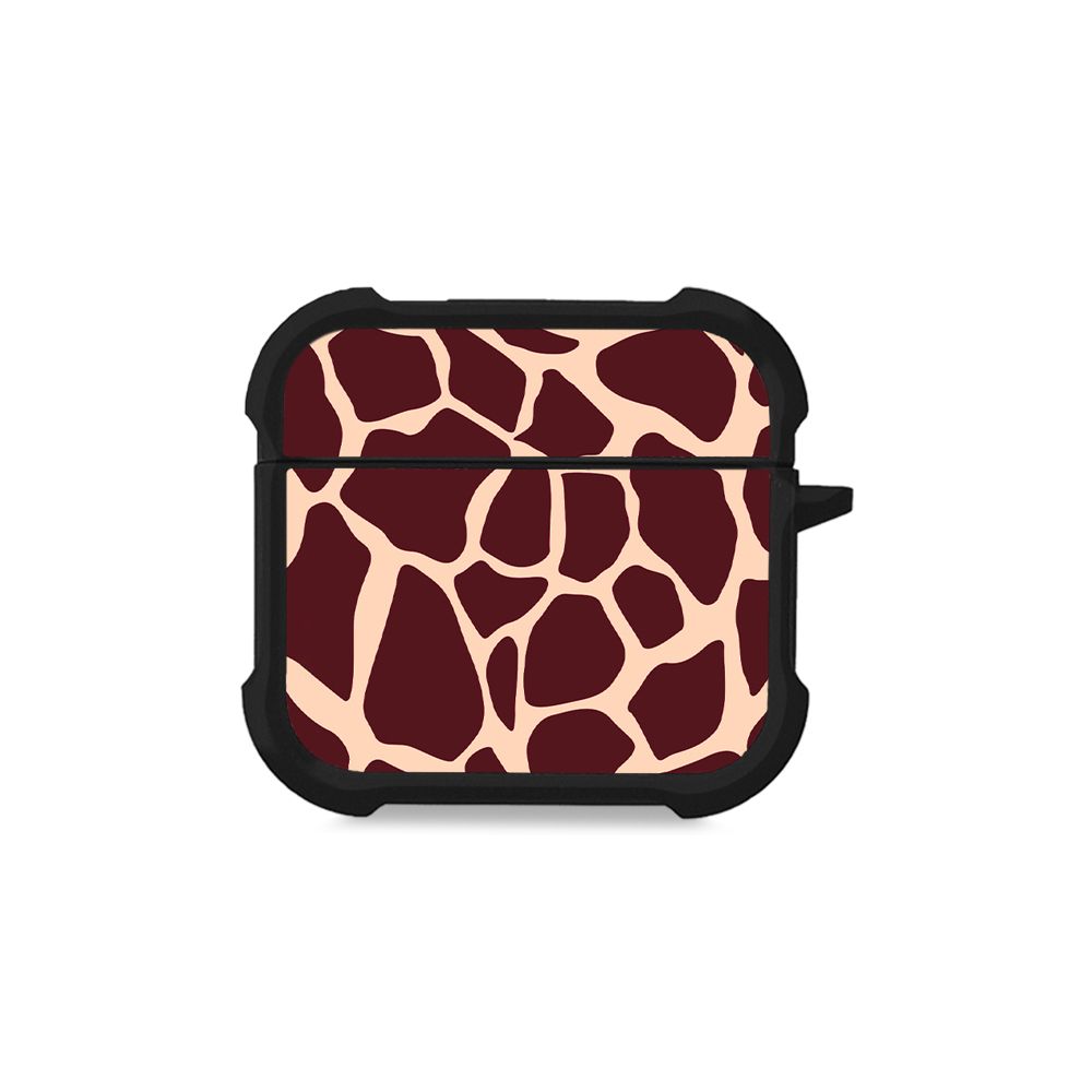 Θήκη Σιλικόνης Sonique Animal Print Series για AirPods 4 Giraffe 03