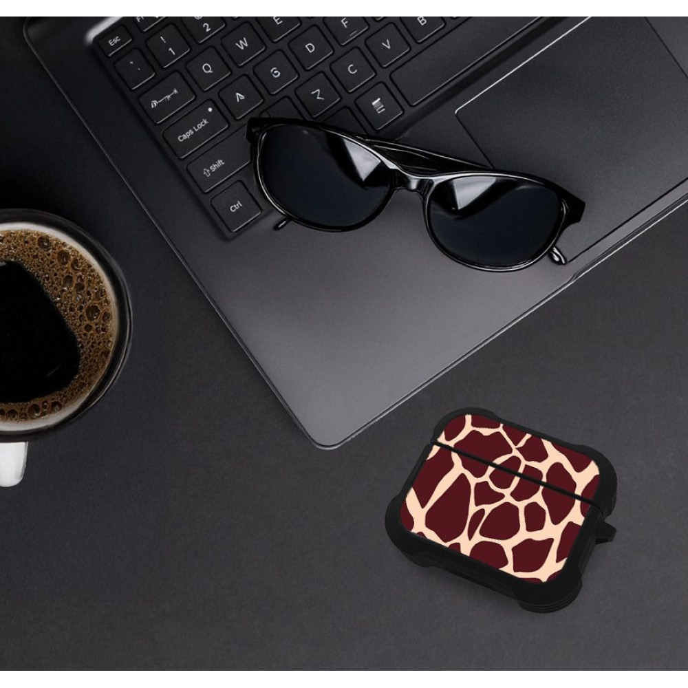 Θήκη Σιλικόνης Sonique Animal Print Series για AirPods Pro / Pro 2 Giraffe 03