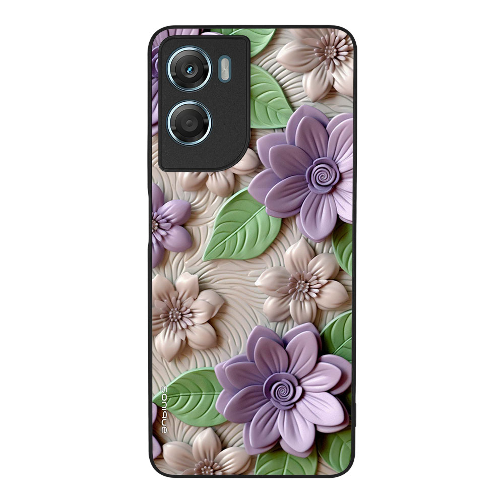 Θήκη Sonique 3D Flower Series για Motorola Moto G06 4G / Moto G06 Power 4G Βιολετί