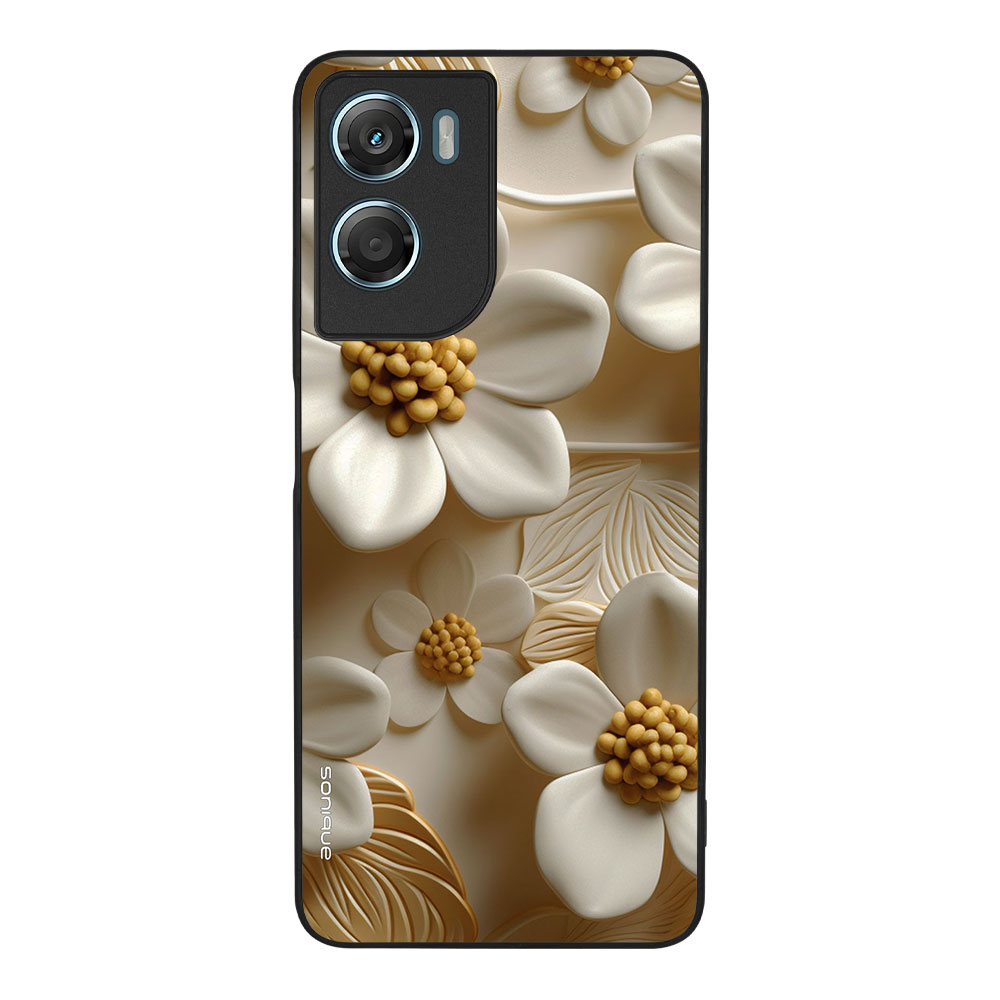 Θήκη Sonique 3D Flower Series για Motorola Moto G06 4G / Moto G06 Power 4G Λευκό