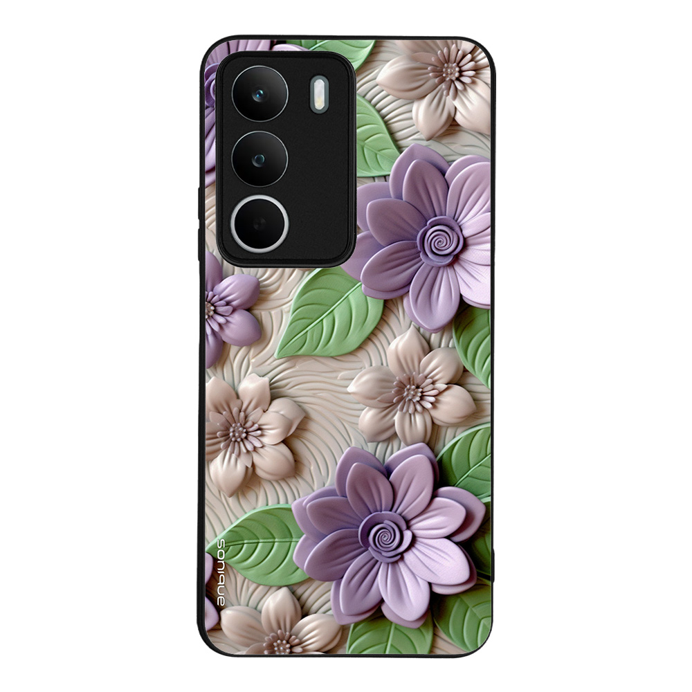 Θήκη Sonique 3D Flower Series για Realme C71 4G Βιολετί