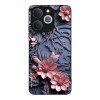 Θήκη Sonique 3D Flower Series για Realme Note 70T 4G Ροζ 02