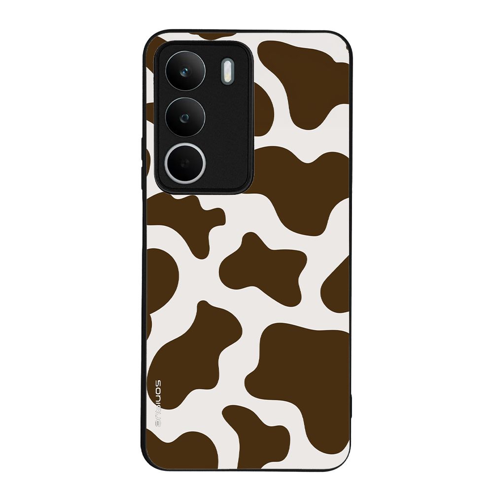 Θήκη Sonique Animal Print Series για Realme C71 4G Cow 02